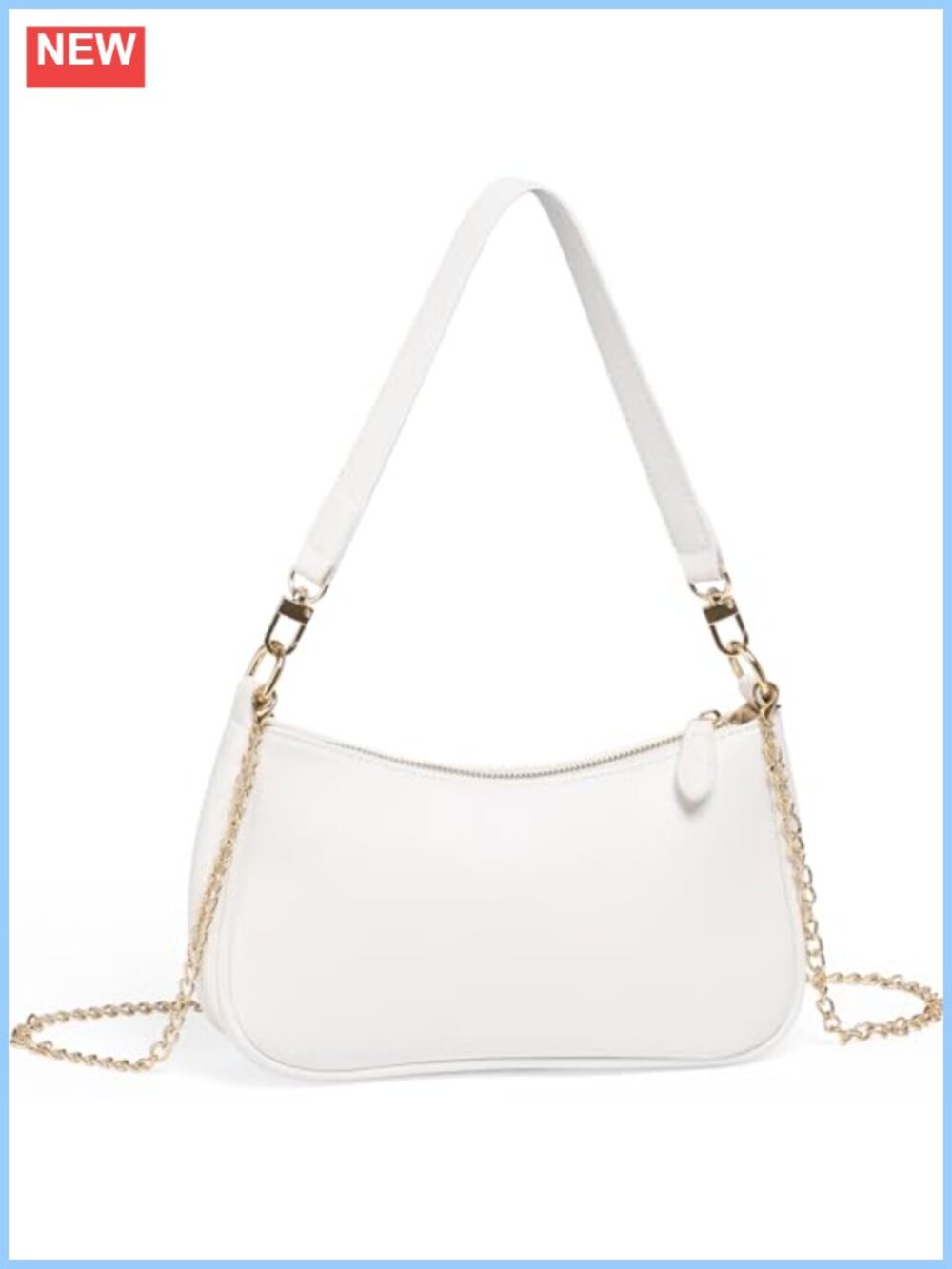 Vegan Leather Clutch Tote Crossbody Hobo Shoulder Bag